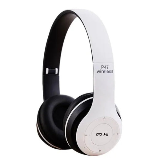 P47 Wireless Bluetooth Foldable Headphone – Ultra-Light, Bass Boosted & Travel Ready!