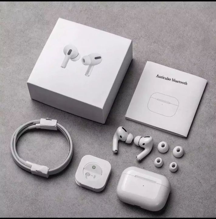 AirPods Pro Wireless Earbuds - Premium Sound, Bluetooth 5.0, Noise Isolation & 24H Playtime