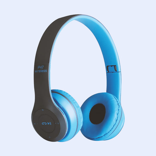 P47 Wireless Bluetooth Foldable Headphone – Ultra-Light, Bass Boosted & Travel Ready!