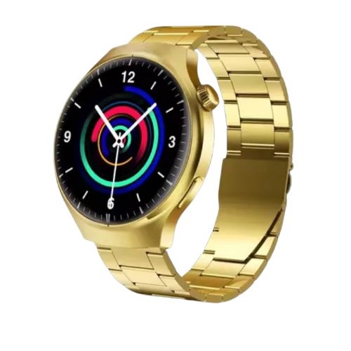 WATCH 4 PRO – Big Round Display | Dual Strap | Android-Compatible | Ultimate Men’s Smartwatch!