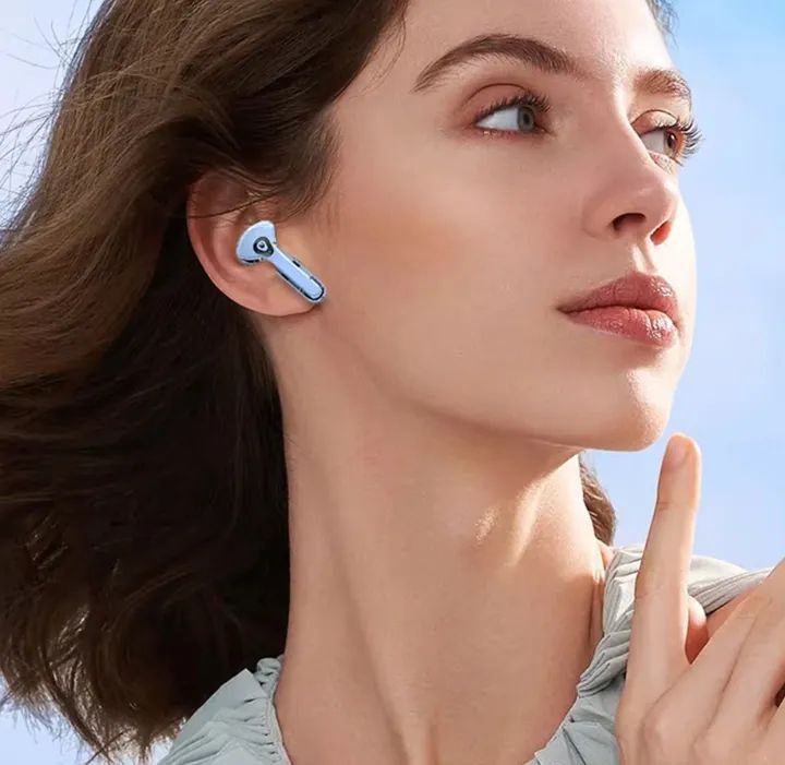 Air 39 Wireless Earbuds – Transparent Design, Super Bass, LED Display | Bluetooth 5.3, 30H Playtime, IPX5 Waterproof, HD Calling