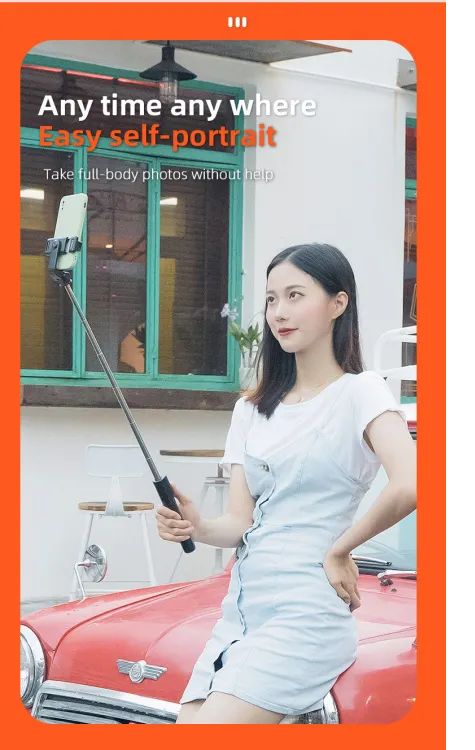 Ultimate 3-in-1 Wireless Selfie Stick R1 – Bluetooth Tripod Stand for TikTok, YouTube & Travel