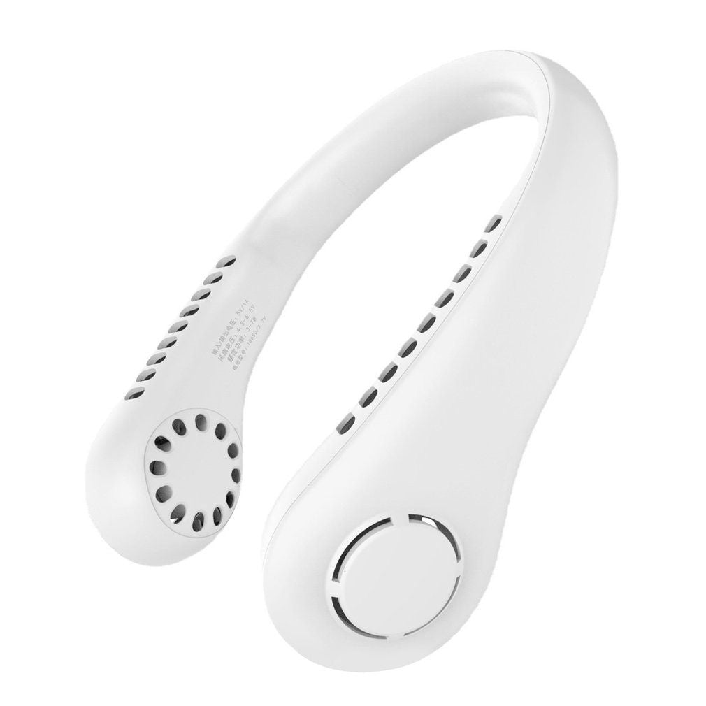 Portable Neck Fan - Hands-Free Bladeless Cooling Fan Stay Cool Anywhere with 360° Breeze